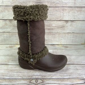 crocs nadia boots